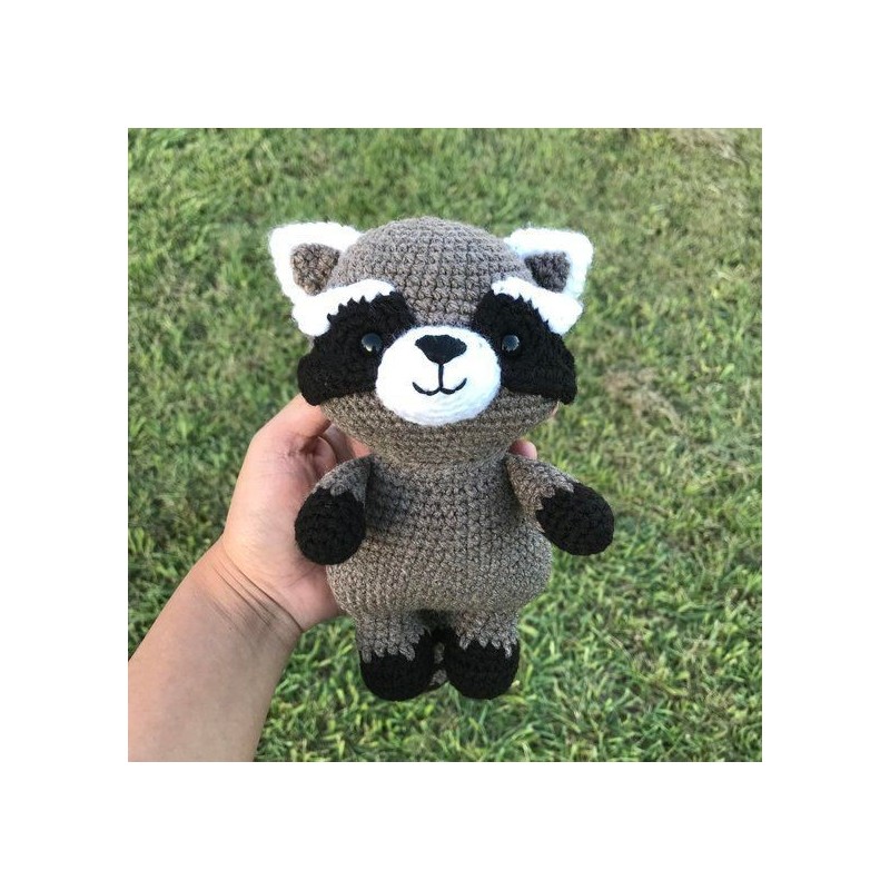 crochet de mapache