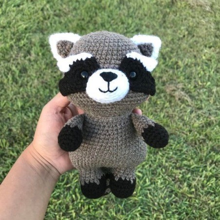 crochet de mapache