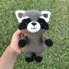 crochet de mapache